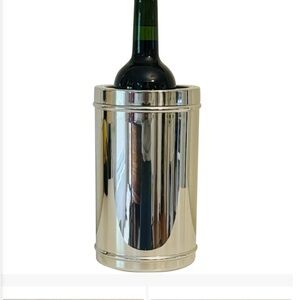 William Sonoma Wine Chiller Cooler 18/10 Stainless Steel Made in Italy